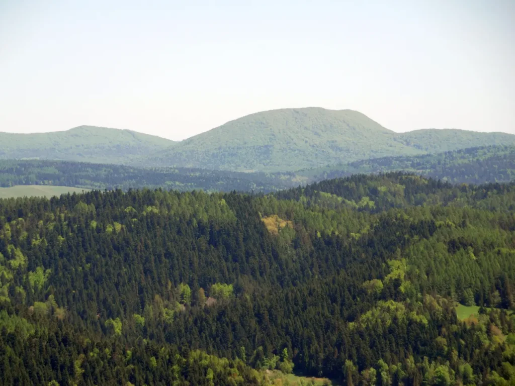 Lackowa widok z daleka