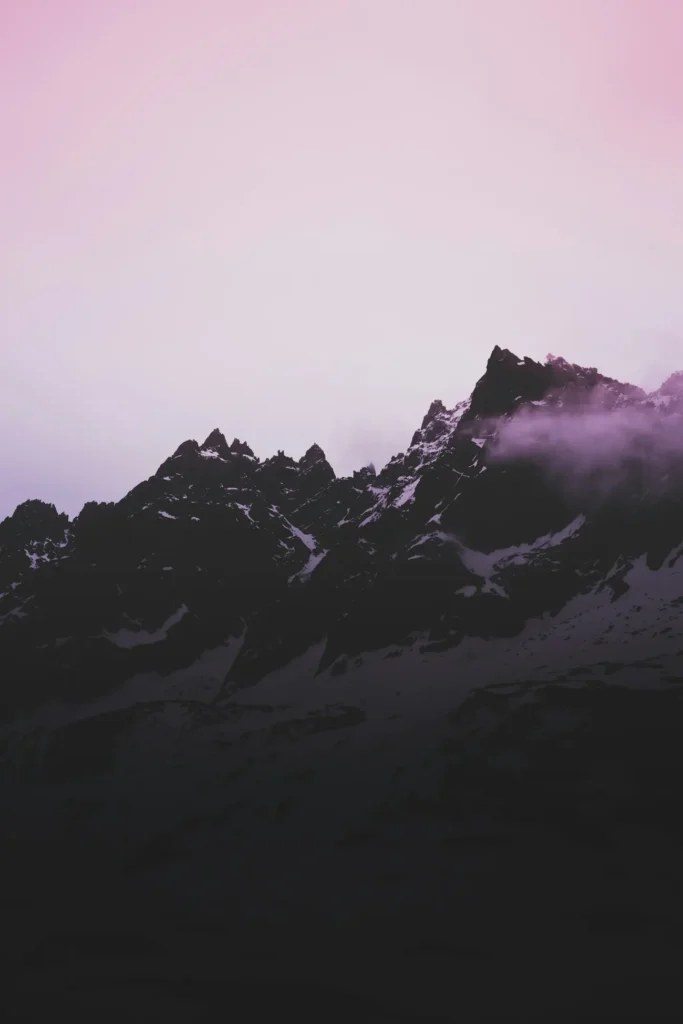 Mont Blanc świt
