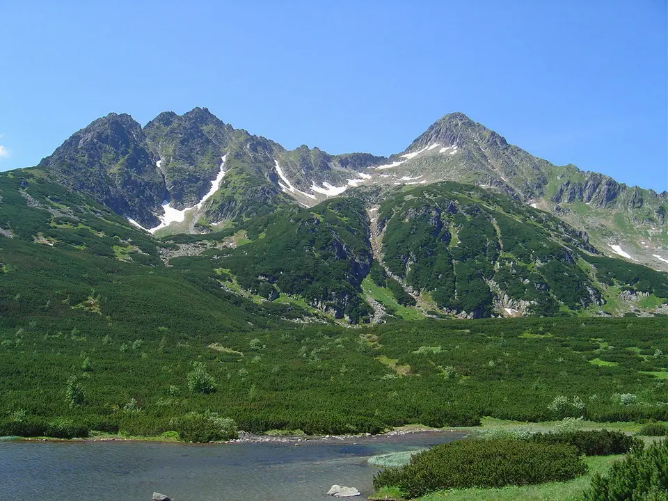 Jahnaci stit over Velke Biele pleso